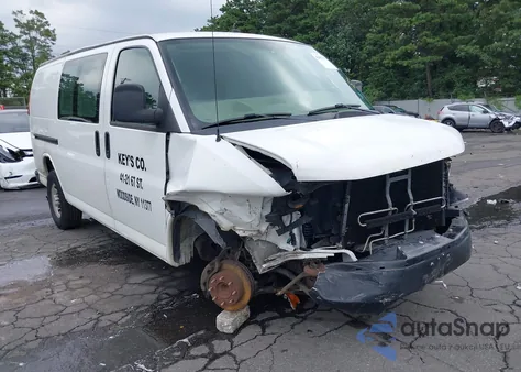 2011 Chevrolet Express 2500 Work Van из США, поврежденный, VIN 1GCWGFCA7B1178658